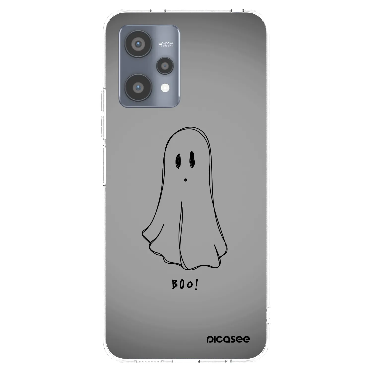 Picasee átlátszó szilikon tok az alábbi mobiltelefonokra Realme 9 Pro 5G - Ghost