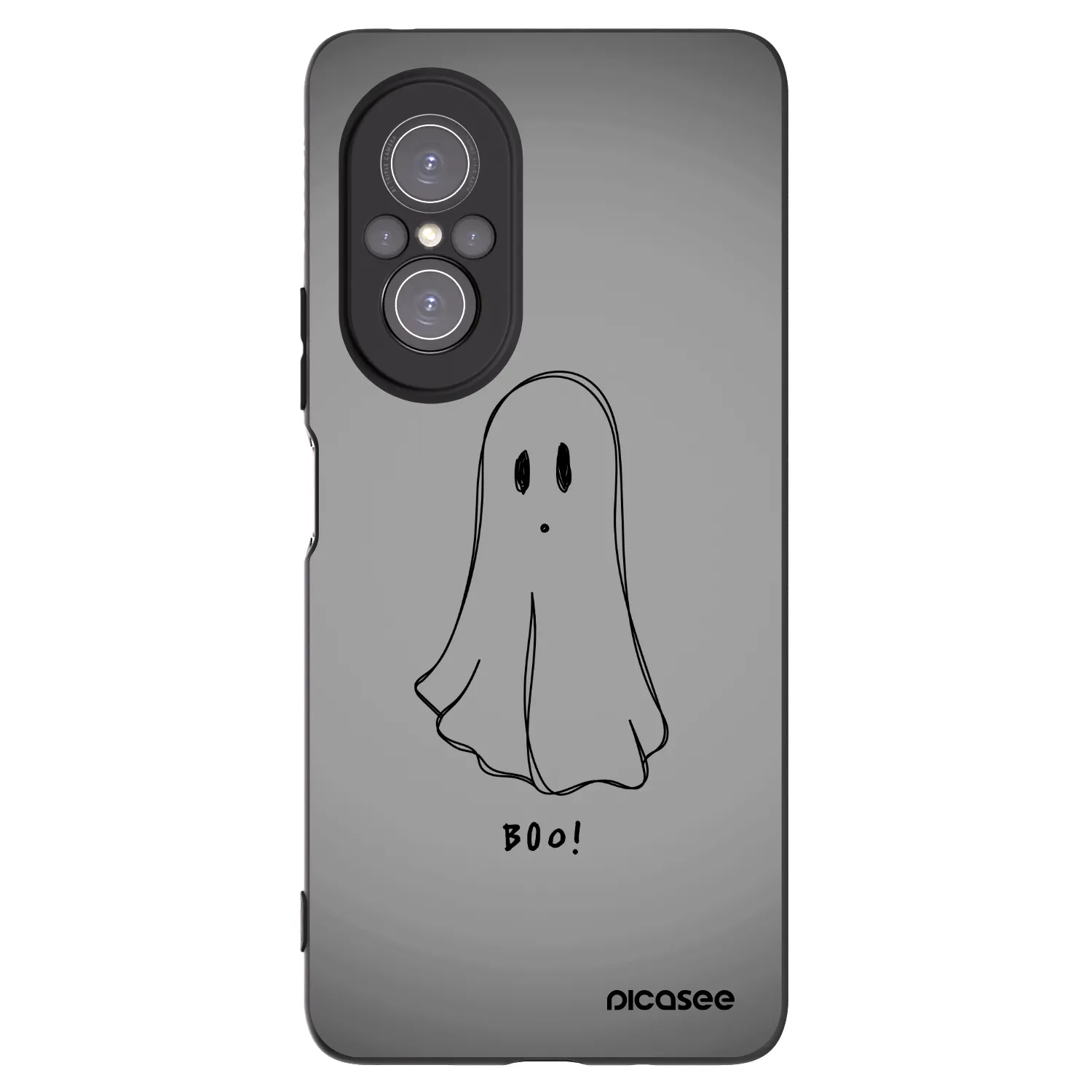 Picasee fekete szilikon tok az alábbi mobiltelefonokra Huawei Nova 9 SE - Ghost