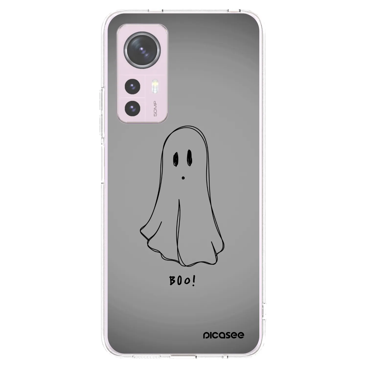 Picasee átlátszó szilikon tok az alábbi mobiltelefonokra Xiaomi 12 - Ghost