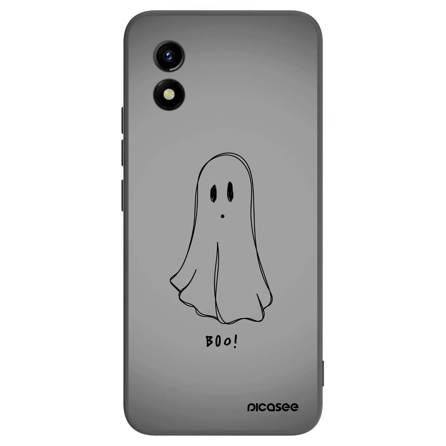 Picasee fekete szilikon tok az alábbi mobiltelefonokra Vivo Y01 - Ghost