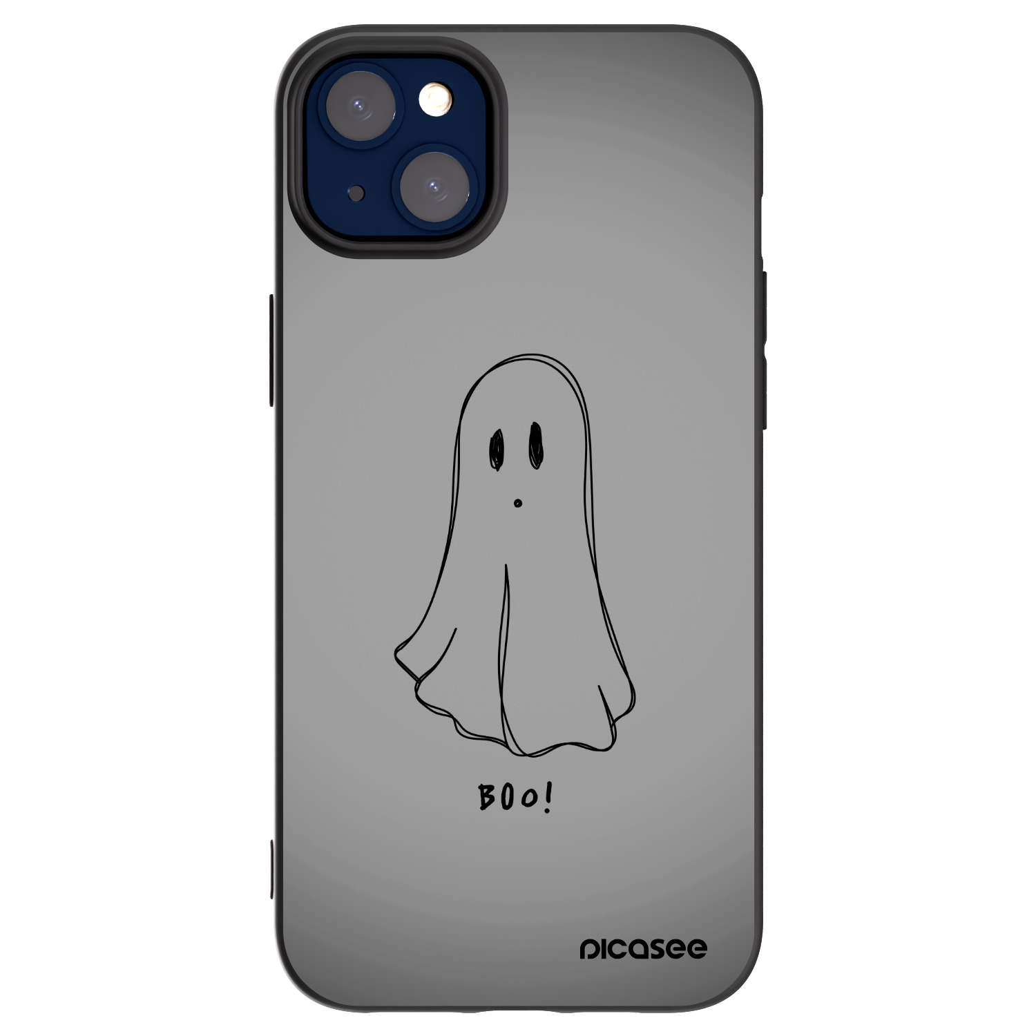 Picasee fekete szilikon tok az alábbi mobiltelefonokra Apple iPhone 14 Plus - Ghost