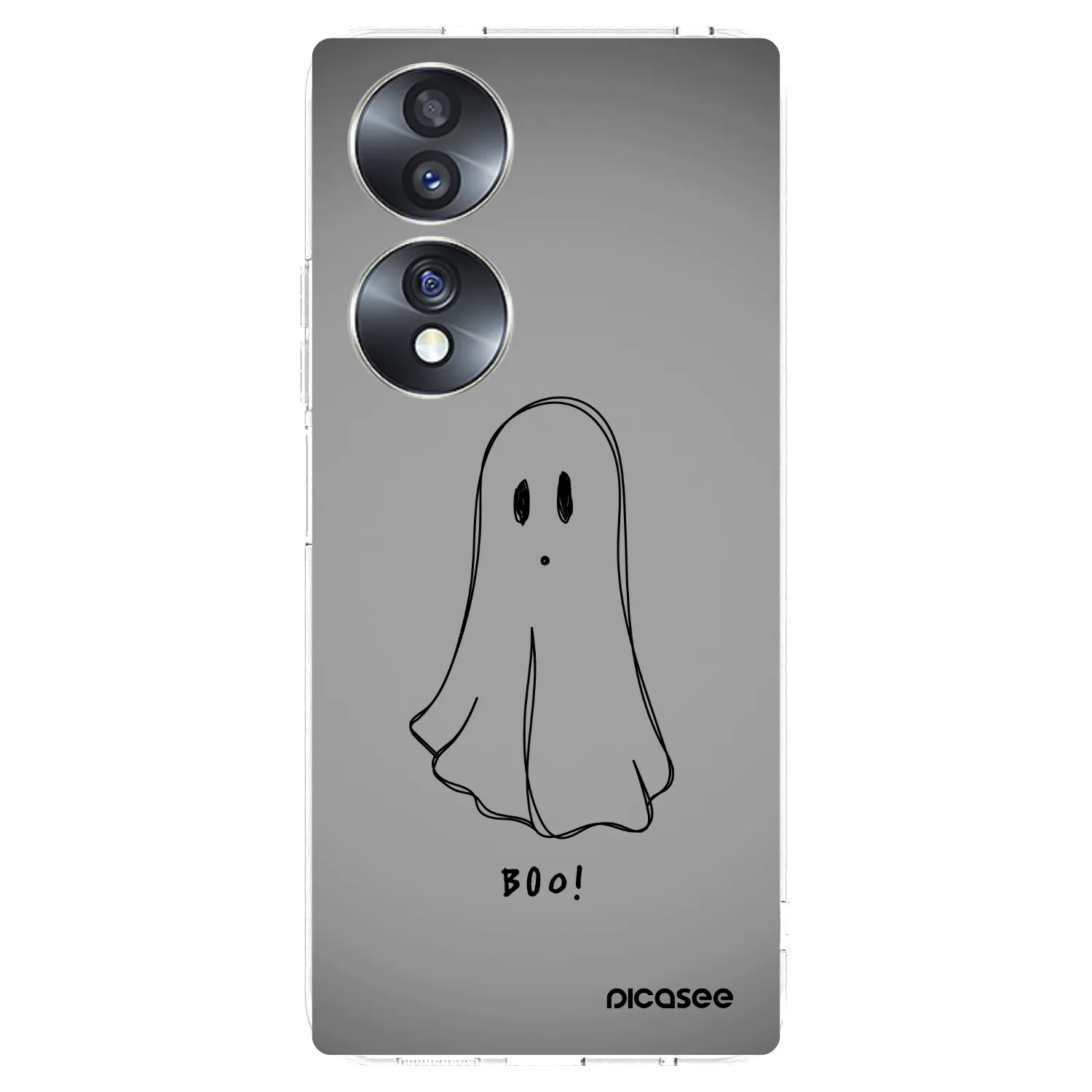 Picasee átlátszó szilikon tok az alábbi mobiltelefonokra Honor 70 - Ghost