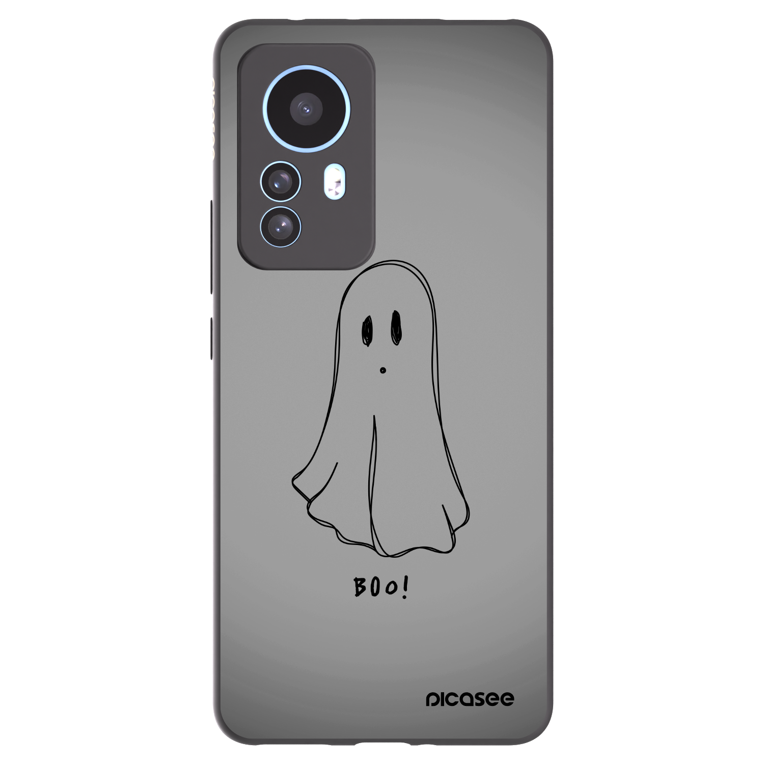 Picasee fekete szilikon tok az alábbi mobiltelefonokra Xiaomi 12T Pro - Ghost