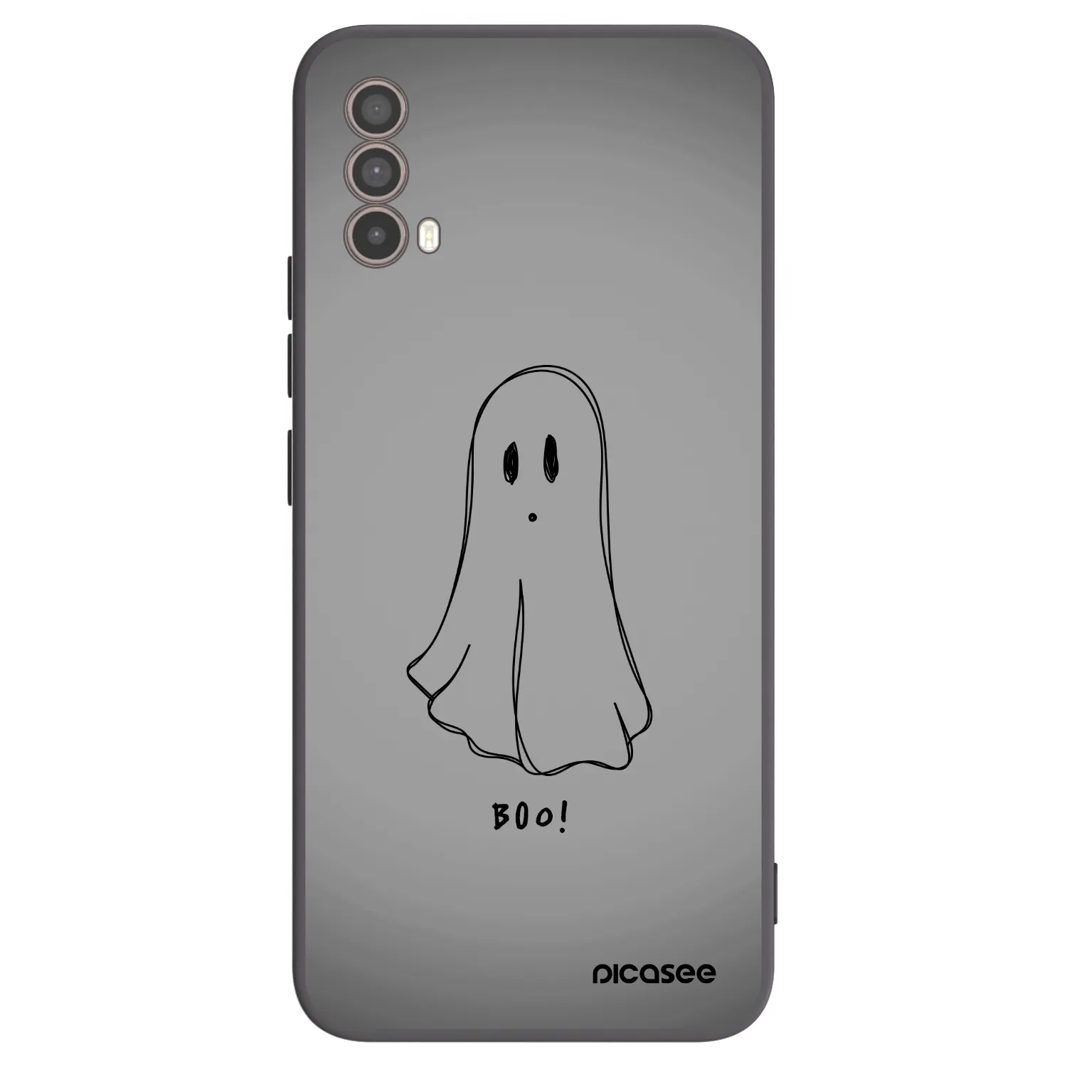 Picasee fekete szilikon tok az alábbi mobiltelefonokra Motorola Moto E40 - Ghost