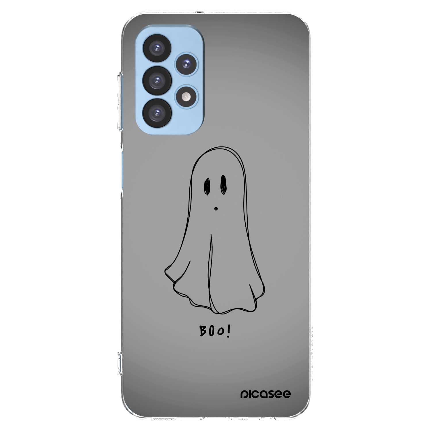 Picasee átlátszó szilikon tok az alábbi mobiltelefonokra Samsung Galaxy A23 A235F 4G - Ghost