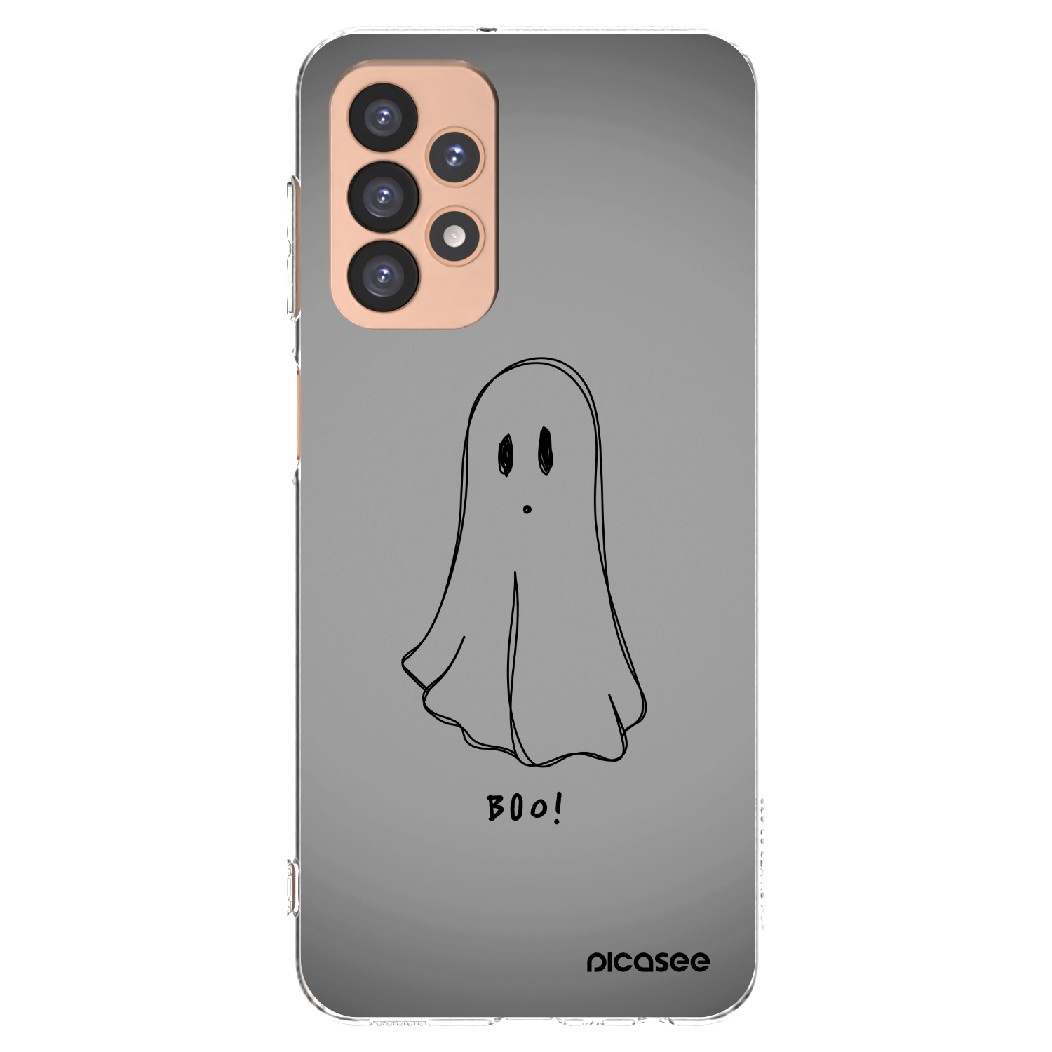 Picasee átlátszó szilikon tok az alábbi mobiltelefonokra Samsung Galaxy A23 A236B 5G - Ghost