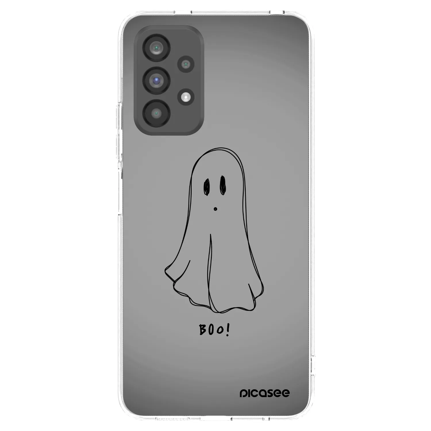 Picasee átlátszó szilikon tok az alábbi mobiltelefonokra Samsung Galaxy A73 5G - Ghost
