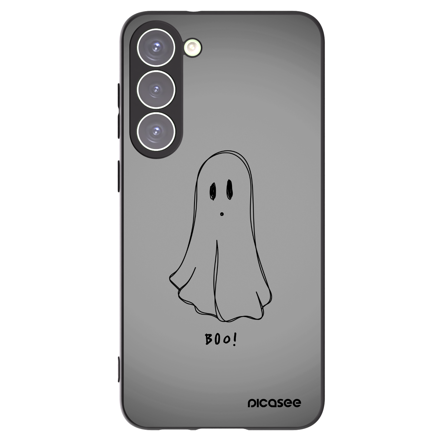 Picasee fekete szilikon tok az alábbi mobiltelefonokra Samsung Galaxy S23+ 5G - Ghost