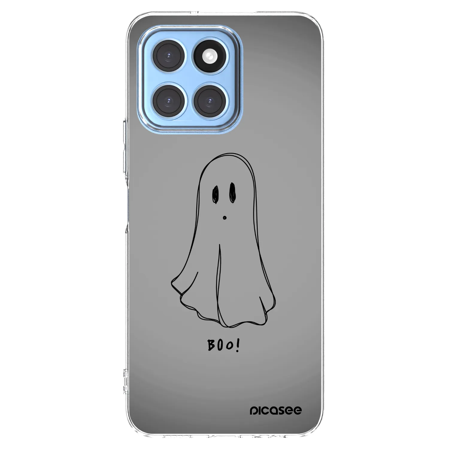 Picasee átlátszó szilikon tok az alábbi mobiltelefonokra Honor X6 - Ghost