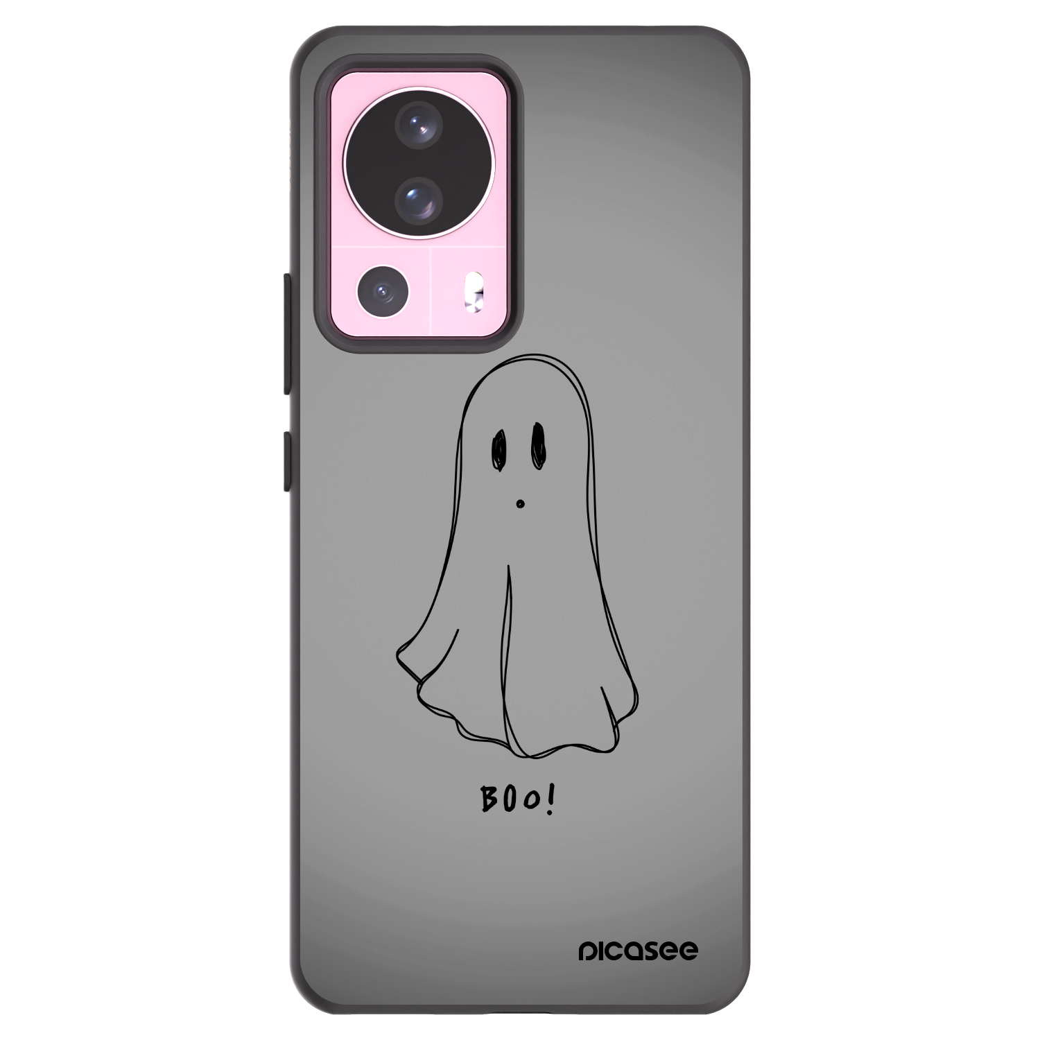 Picasee fekete szilikon tok az alábbi mobiltelefonokra Xiaomi 13 Lite - Ghost