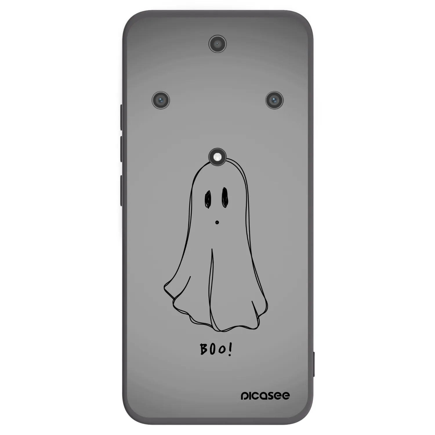Picasee fekete szilikon tok az alábbi mobiltelefonokra Honor Magic5 Lite 5G - Ghost