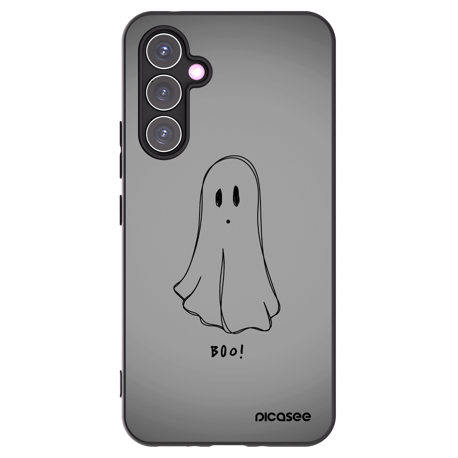 Picasee fekete szilikon tok az alábbi mobiltelefonokra Samsung Galaxy A54 5G A546B - Ghost