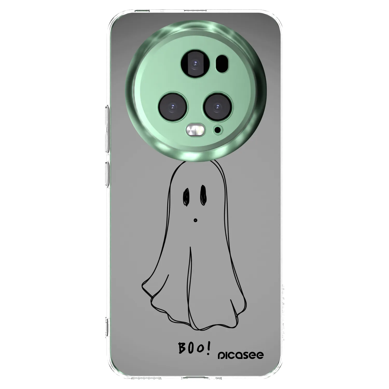 Picasee átlátszó szilikon tok az alábbi mobiltelefonokra Honor Magic5 Pro - Ghost