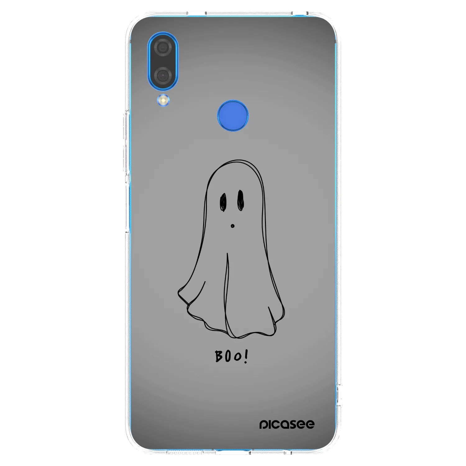 Picasee átlátszó szilikon tok az alábbi mobiltelefonokra Huawei Nova 3 - Ghost