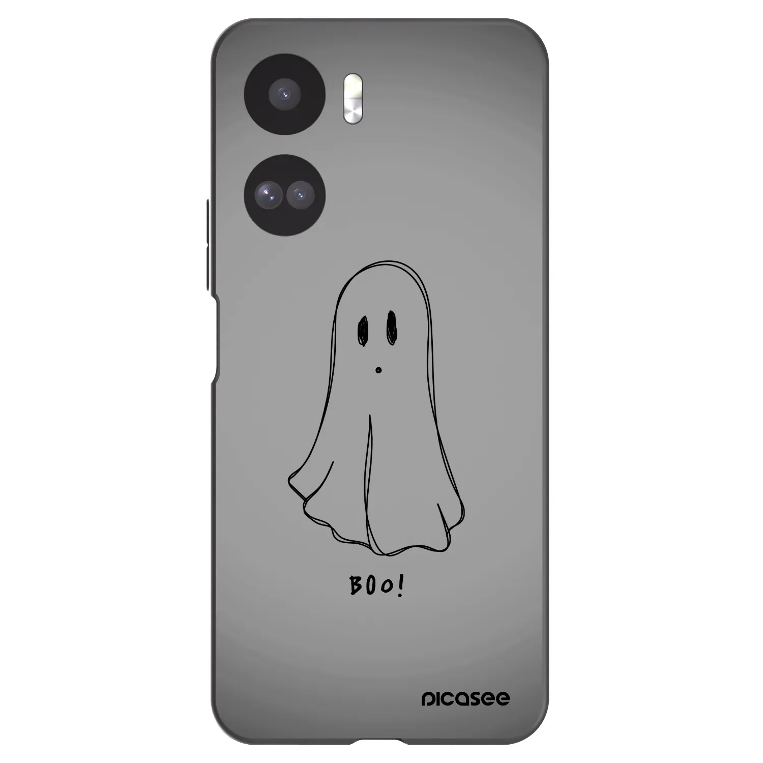 Picasee fekete szilikon tok az alábbi mobiltelefonokra Honor 90 Lite 5G - Ghost