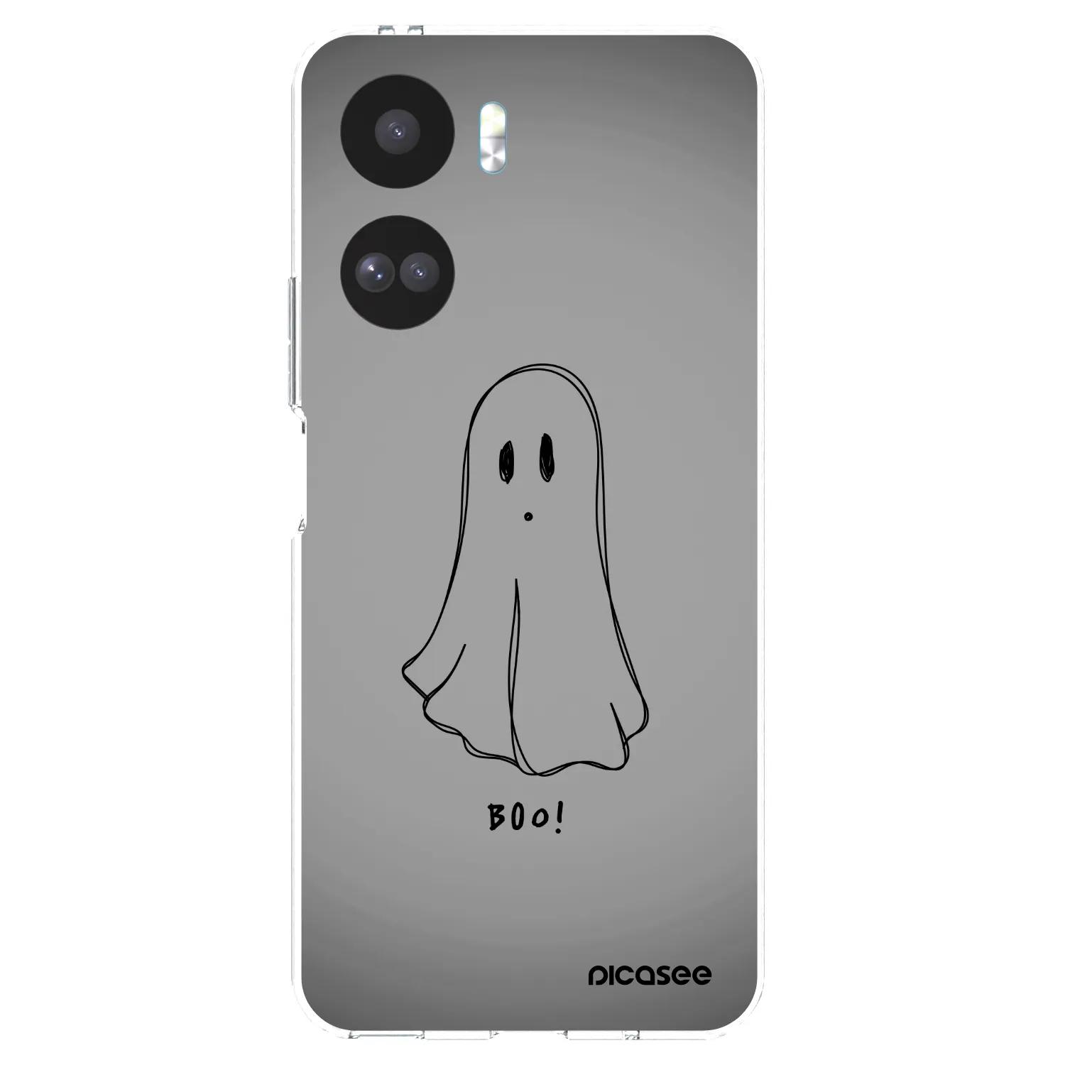Picasee átlátszó szilikon tok az alábbi mobiltelefonokra Honor 90 Lite 5G - Ghost