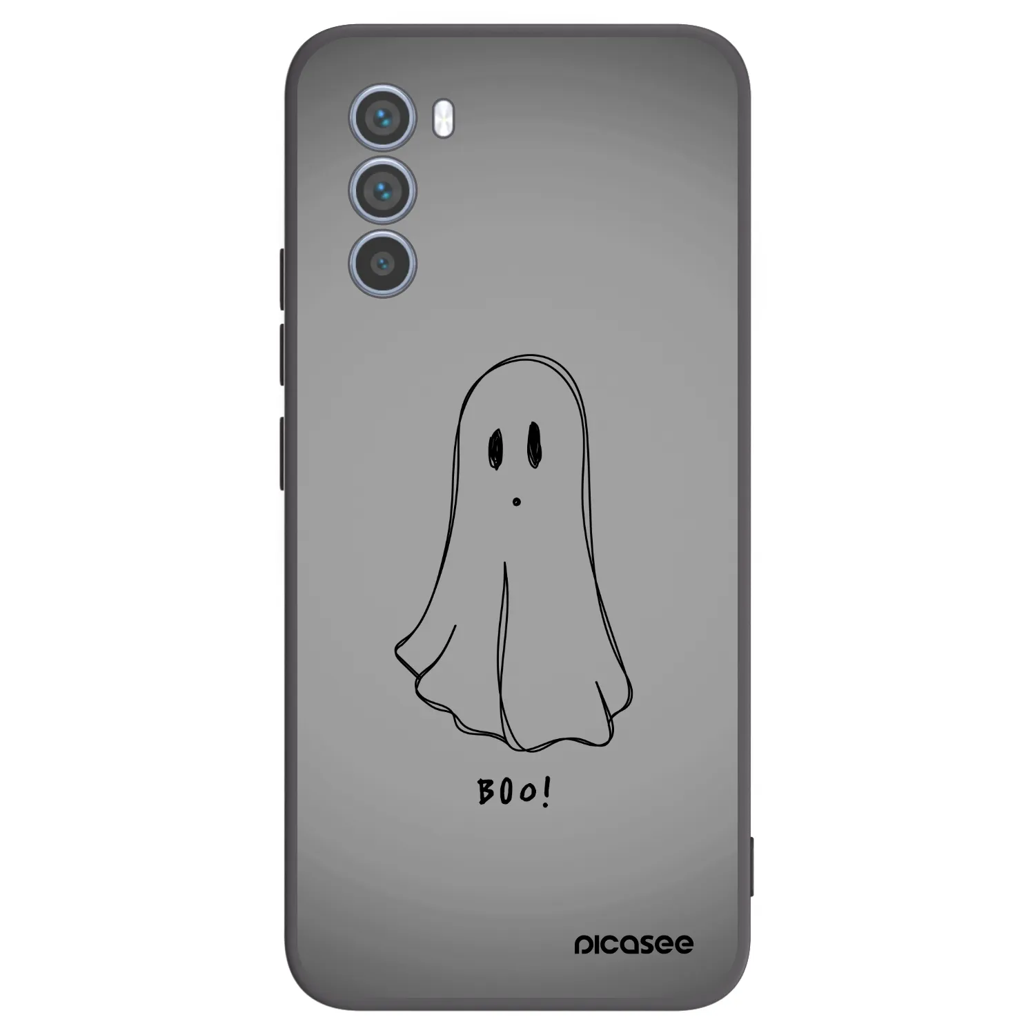 Picasee fekete szilikon tok az alábbi mobiltelefonokra Motorola Moto G62 - Ghost
