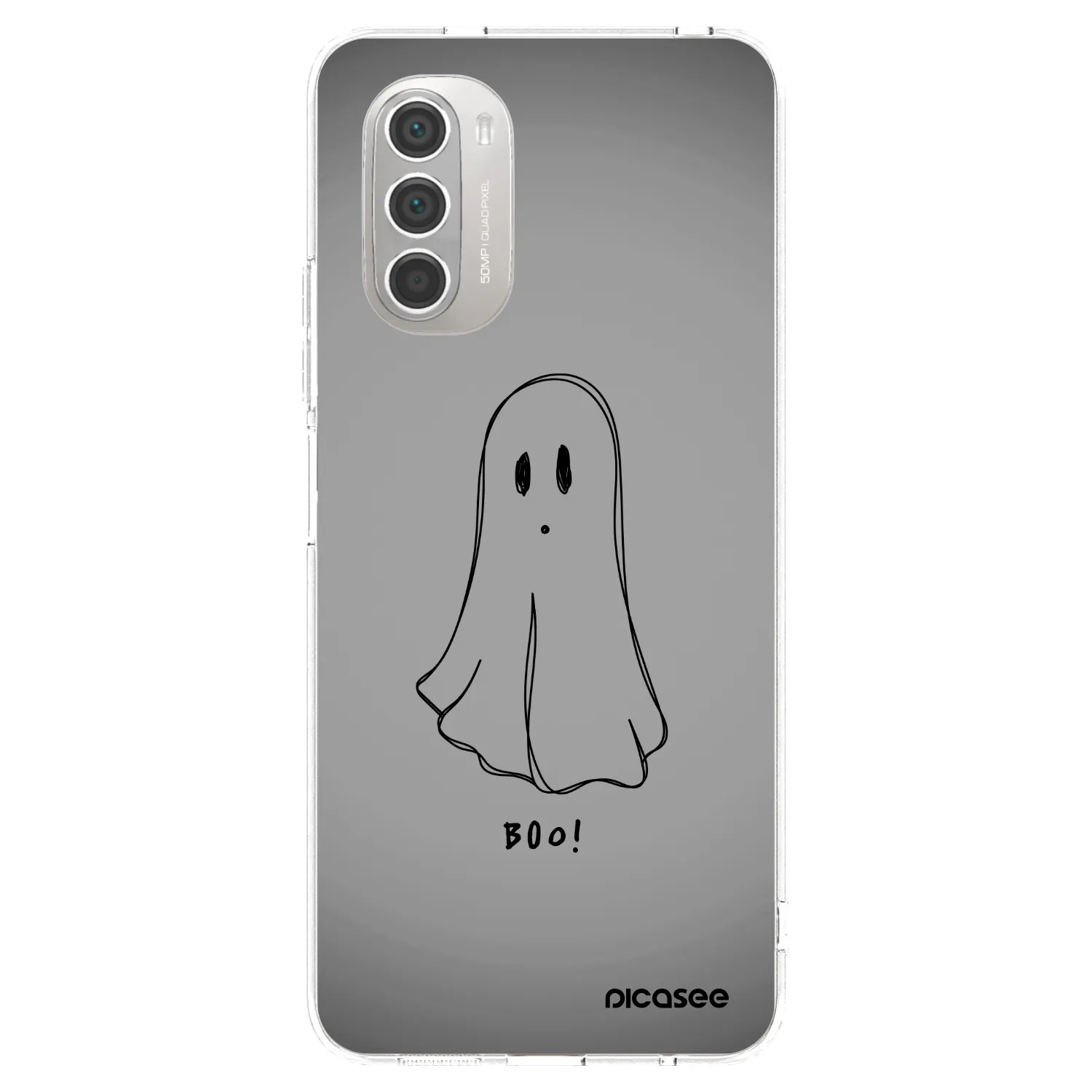 Picasee átlátszó szilikon tok az alábbi mobiltelefonokra Motorola Moto G51 - Ghost