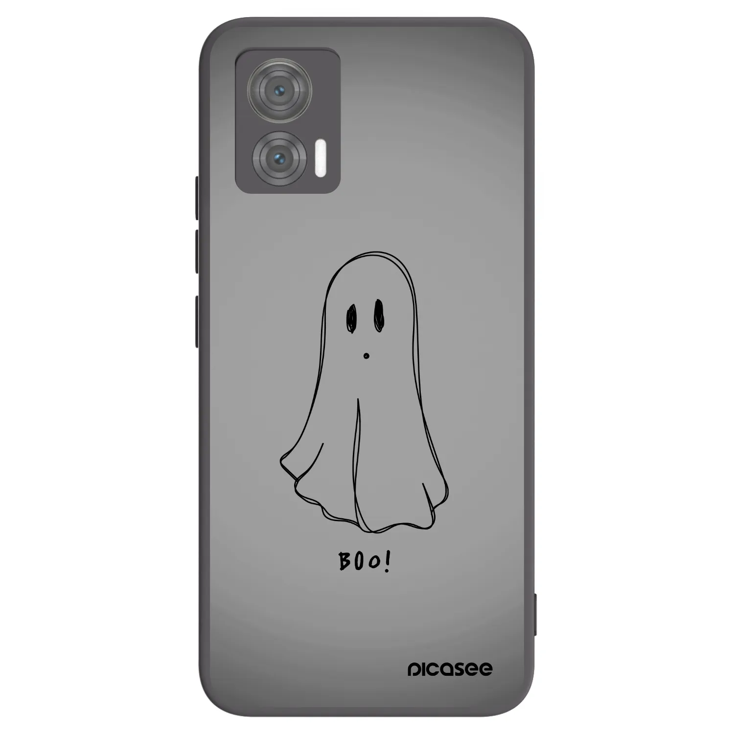 Picasee fekete szilikon tok az alábbi mobiltelefonokra Motorola Edge 30 Neo - Ghost