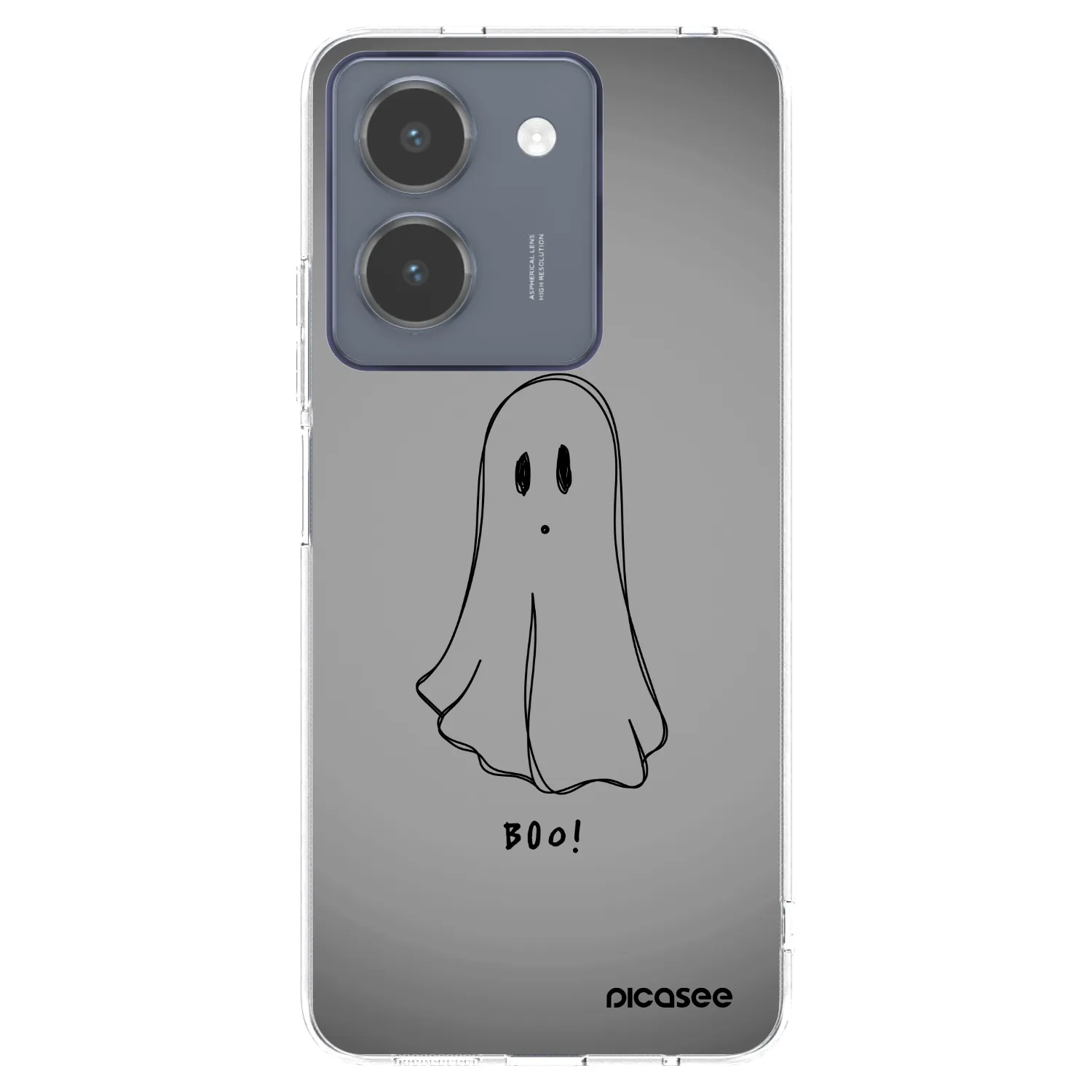 Picasee átlátszó szilikon tok az alábbi mobiltelefonokra Vivo Y36 4G - Ghost