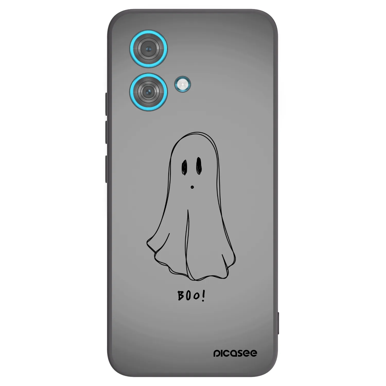 Picasee fekete szilikon tok az alábbi mobiltelefonokra Motorola Edge 40 Neo - Ghost