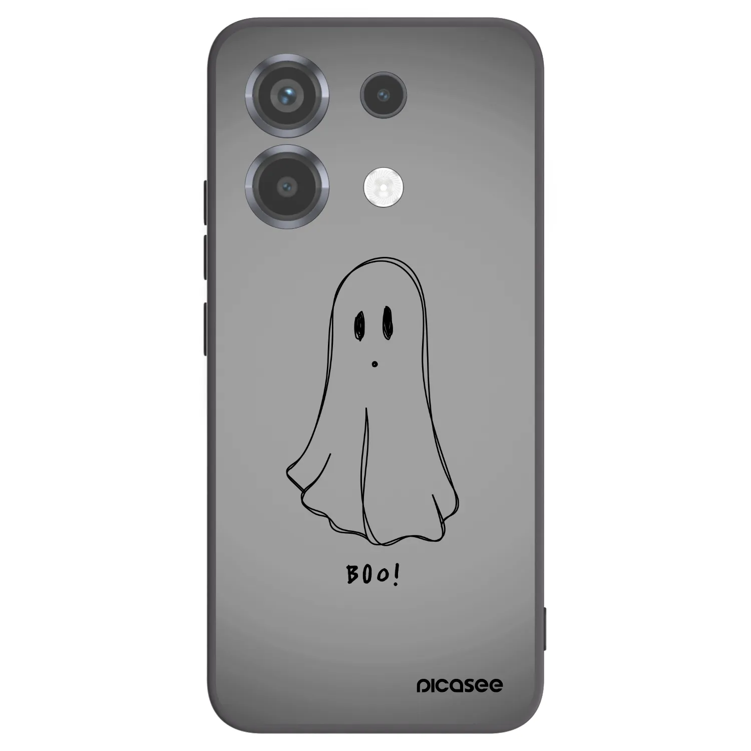 Picasee fekete szilikon tok az alábbi mobiltelefonokra Xiaomi Poco X6 - Ghost