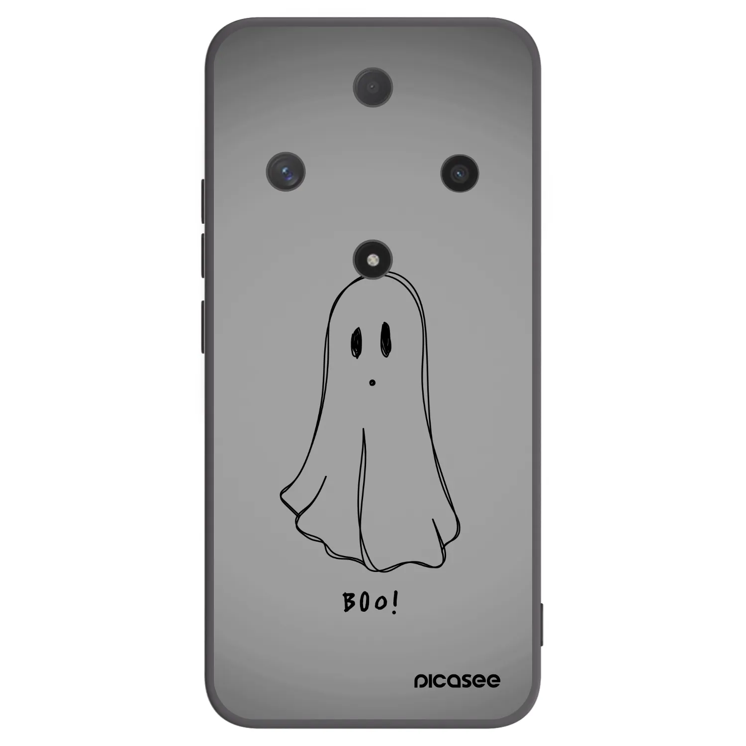 Picasee fekete szilikon tok az alábbi mobiltelefonokra Honor Magic6 Lite 5G - Ghost