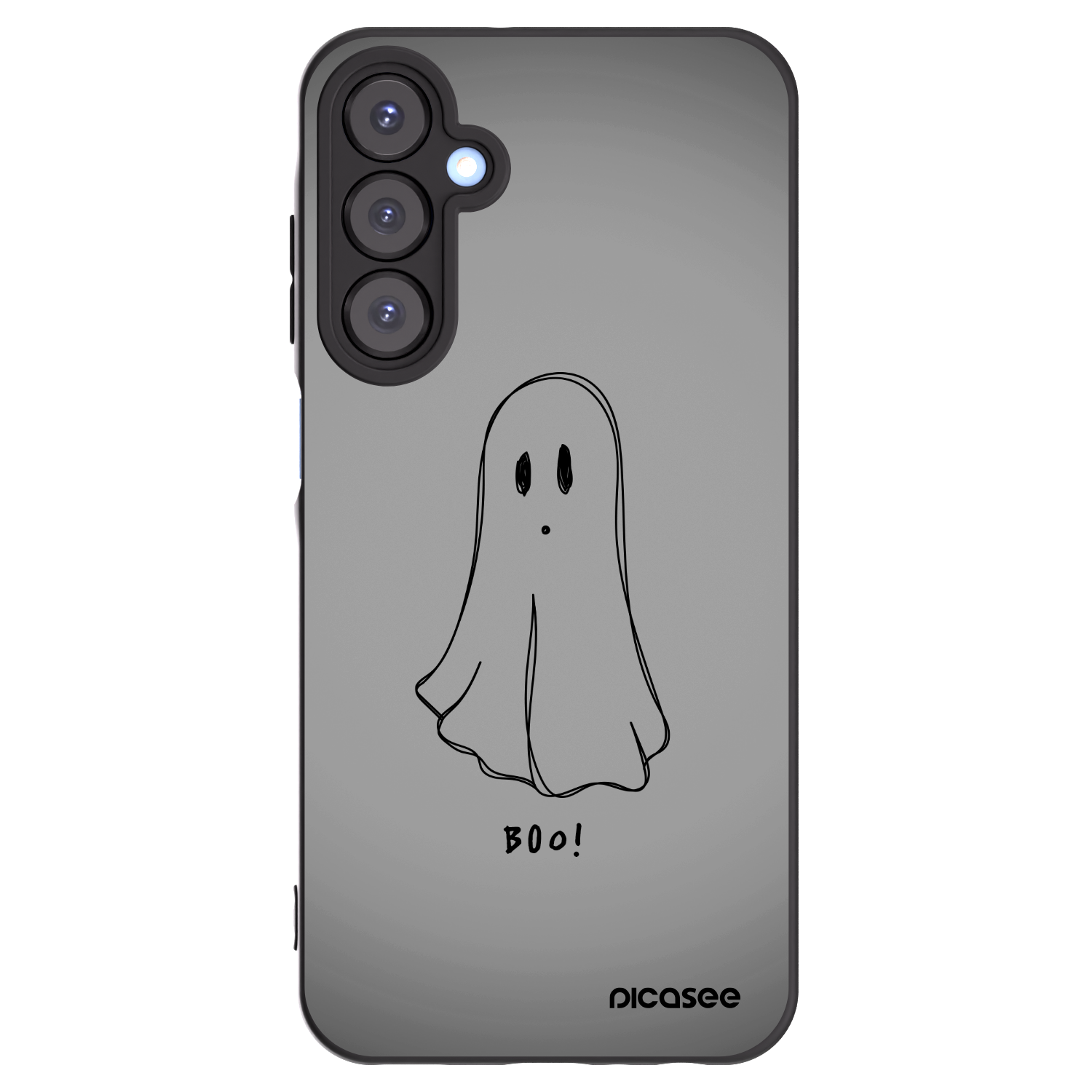 Picasee fekete szilikon tok az alábbi mobiltelefonokra Samsung Galaxy A25 A256B 5G - Ghost