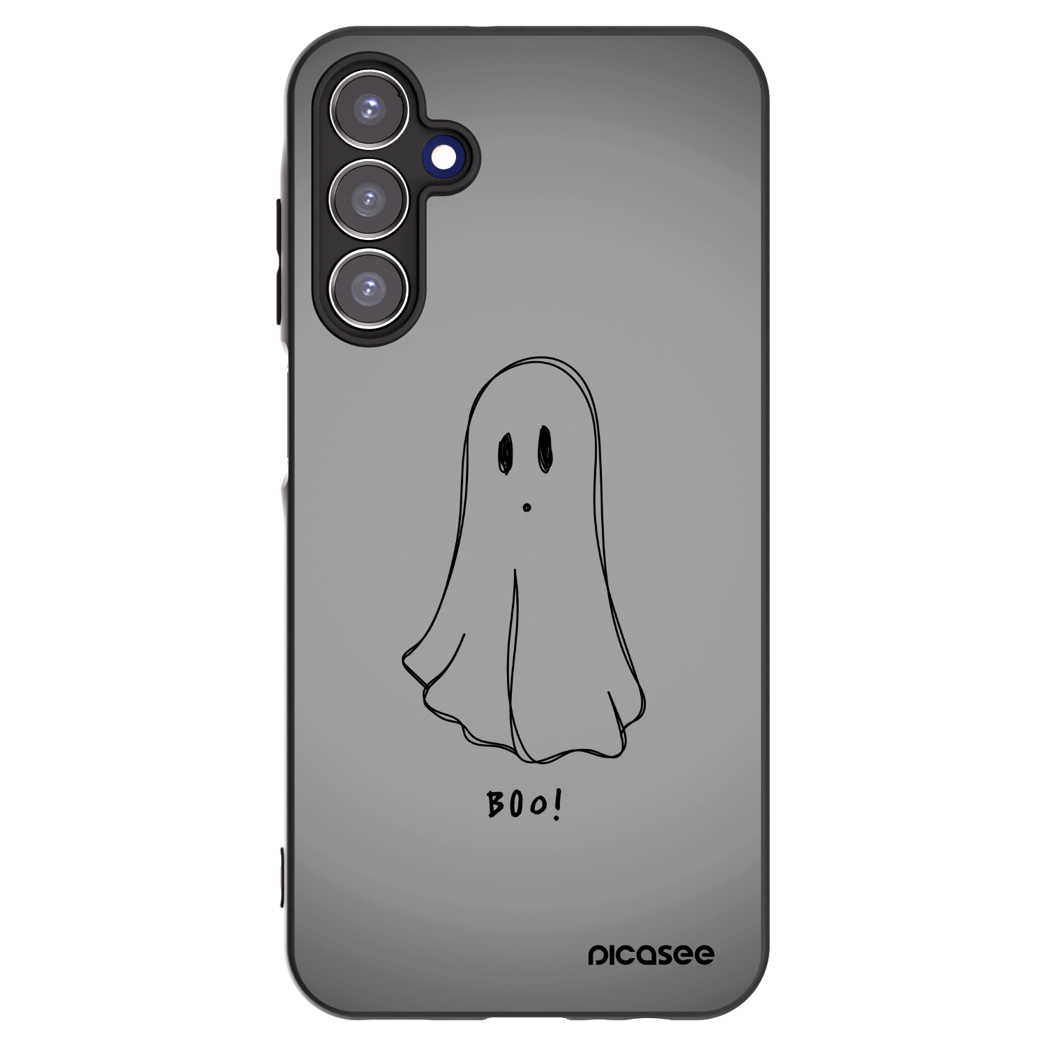 Picasee fekete szilikon tok az alábbi mobiltelefonokra Samsung Galaxy A15 A155F 4G - Ghost