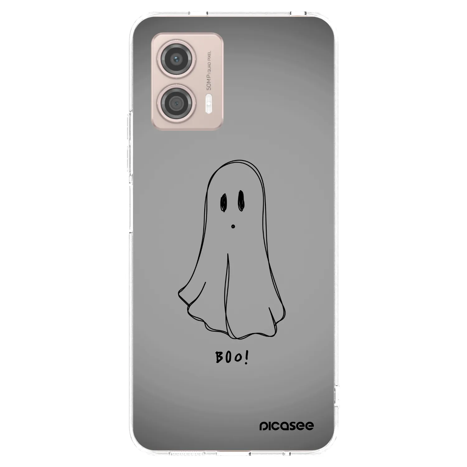 Picasee átlátszó szilikon tok az alábbi mobiltelefonokra Motorola Moto G53 5G - Ghost