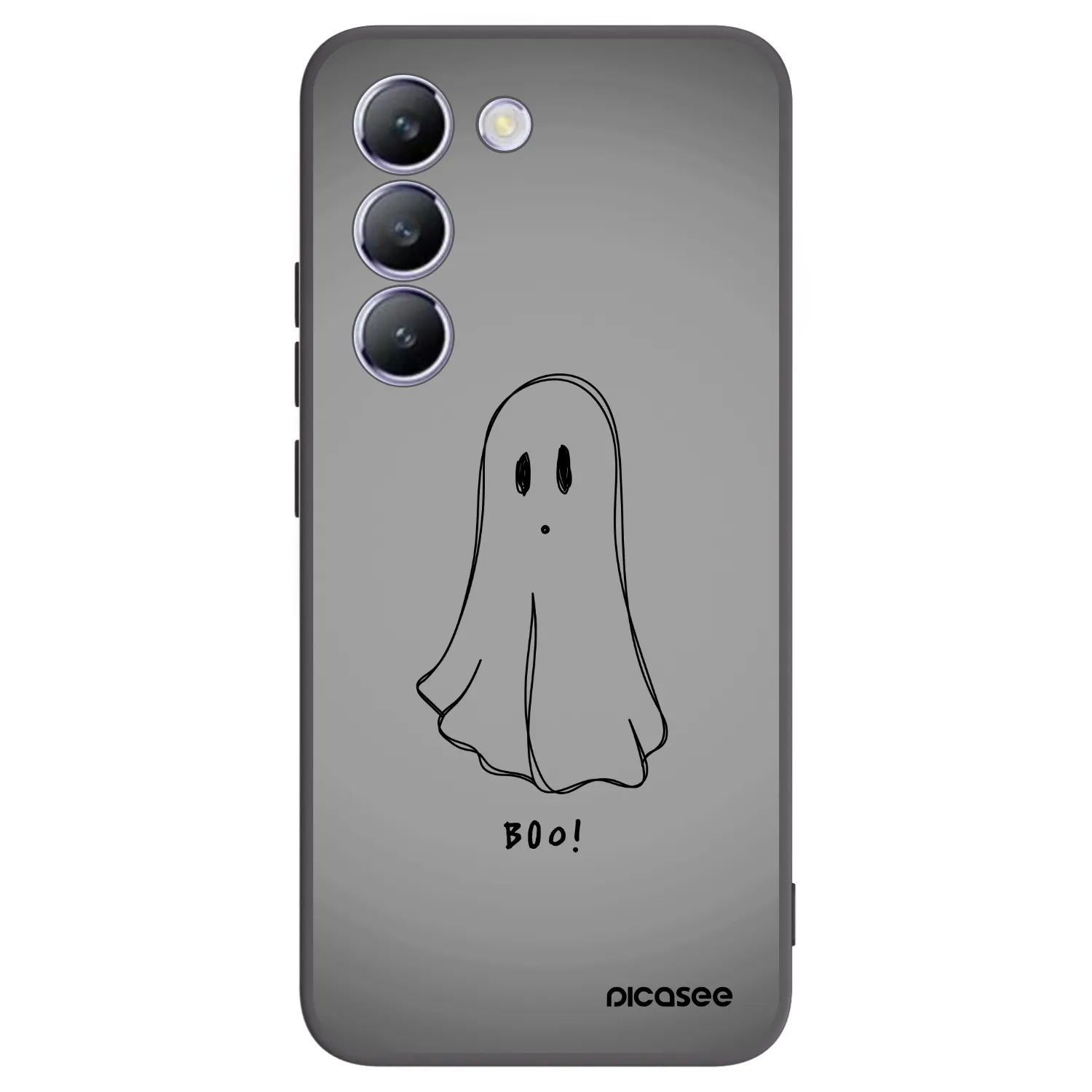 Picasee fekete szilikon tok az alábbi mobiltelefonokra Vivo V40 SE 5G - Ghost