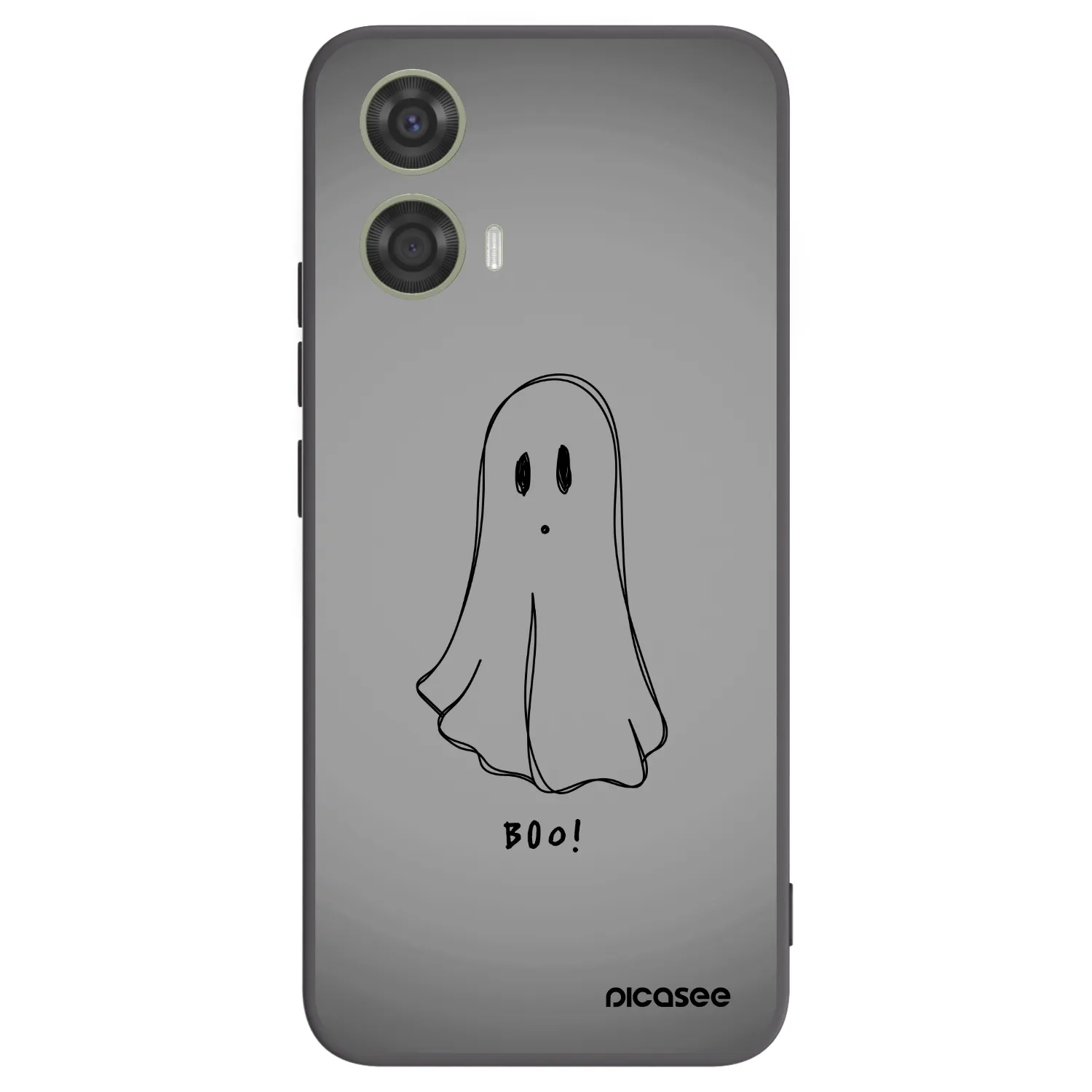 Picasee fekete szilikon tok az alábbi mobiltelefonokra Motorola Moto G24 - Ghost