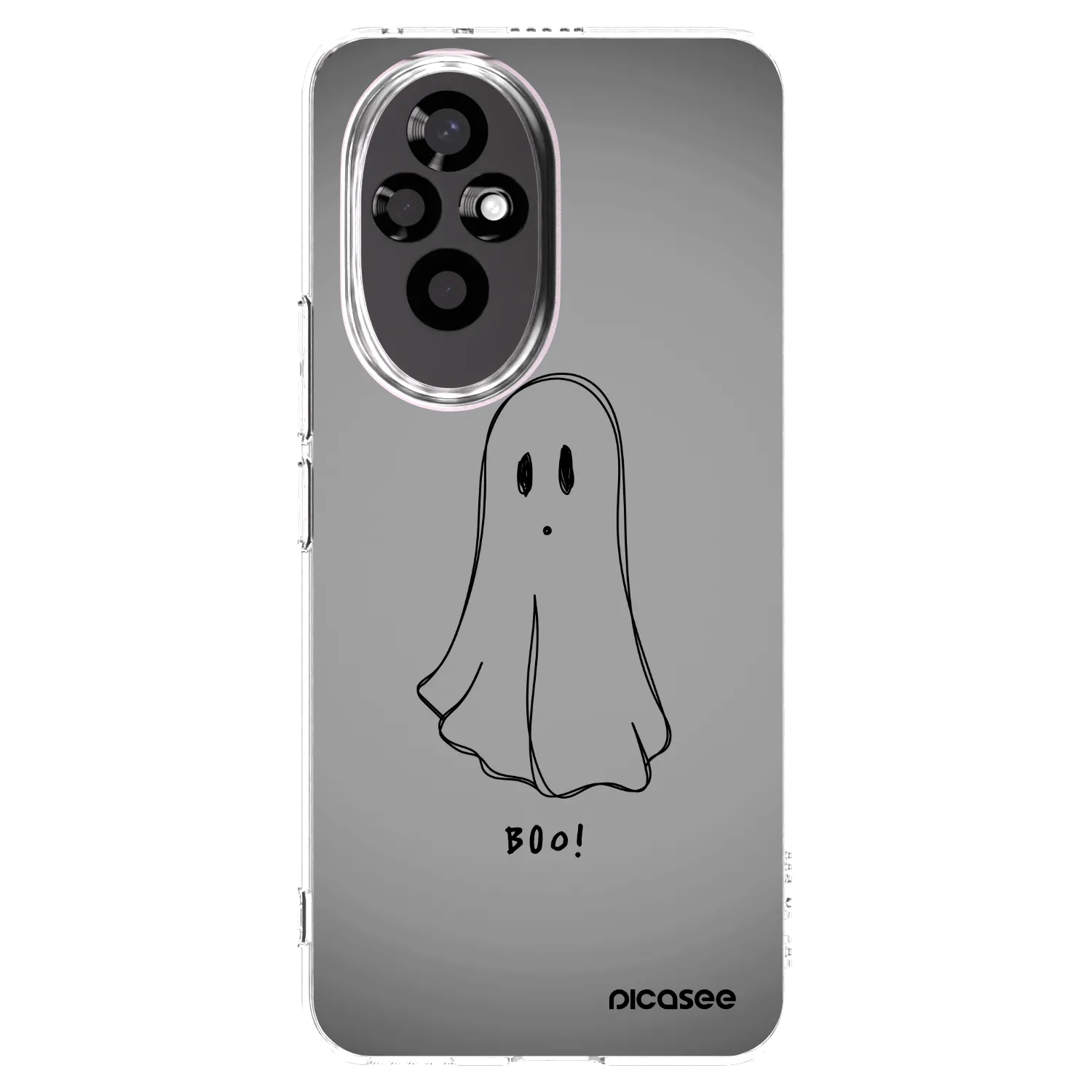 Picasee átlátszó szilikon tok az alábbi mobiltelefonokra Honor 200 5G - Ghost