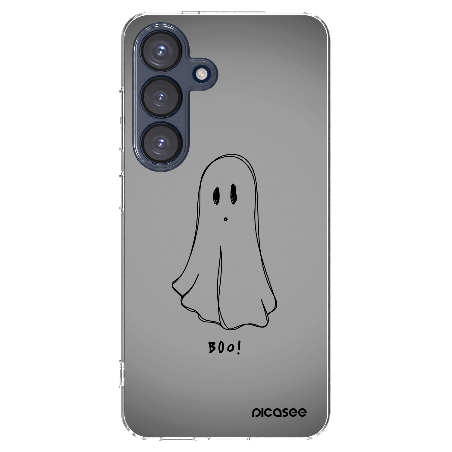 Picasee átlátszó szilikon tok az alábbi mobiltelefonokra Samsung Galaxy S25 5G - Ghost