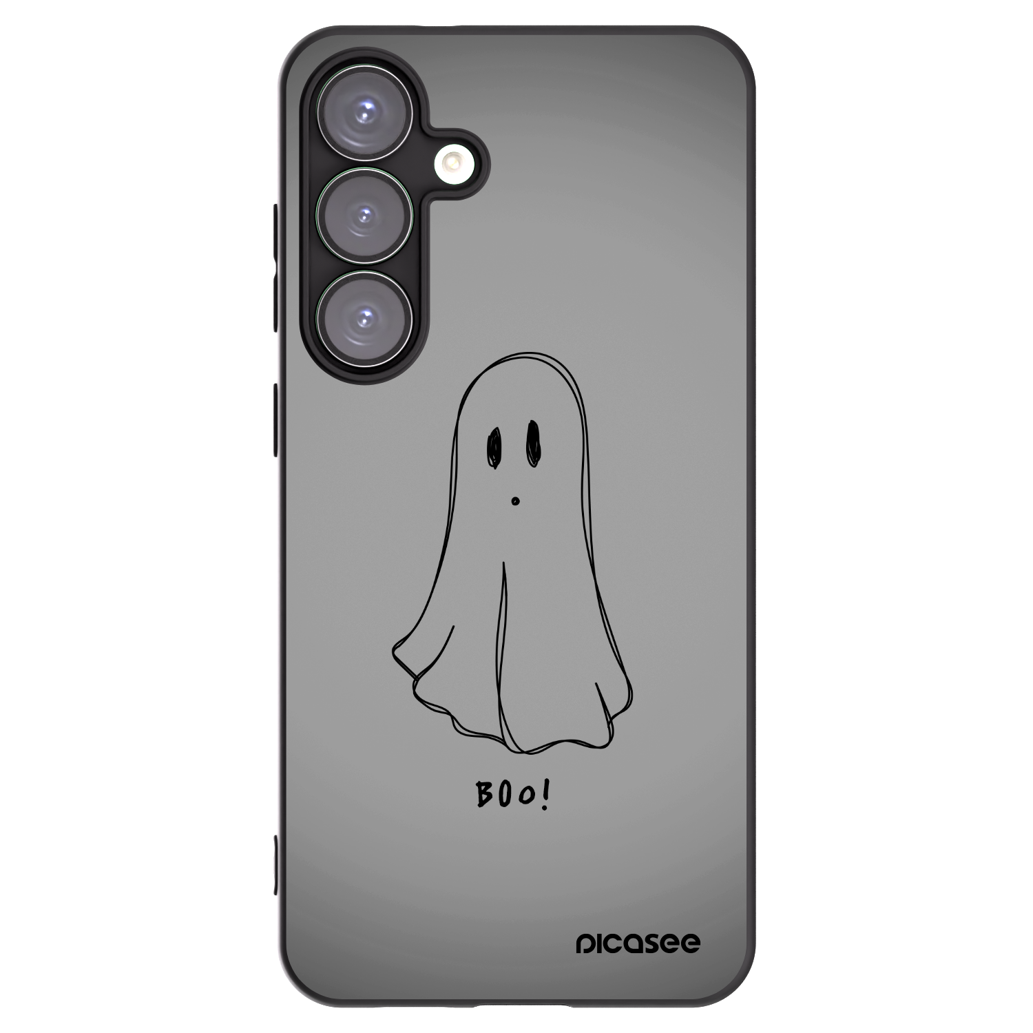 Picasee fekete szilikon tok az alábbi mobiltelefonokra Samsung Galaxy S25+ 5G - Ghost