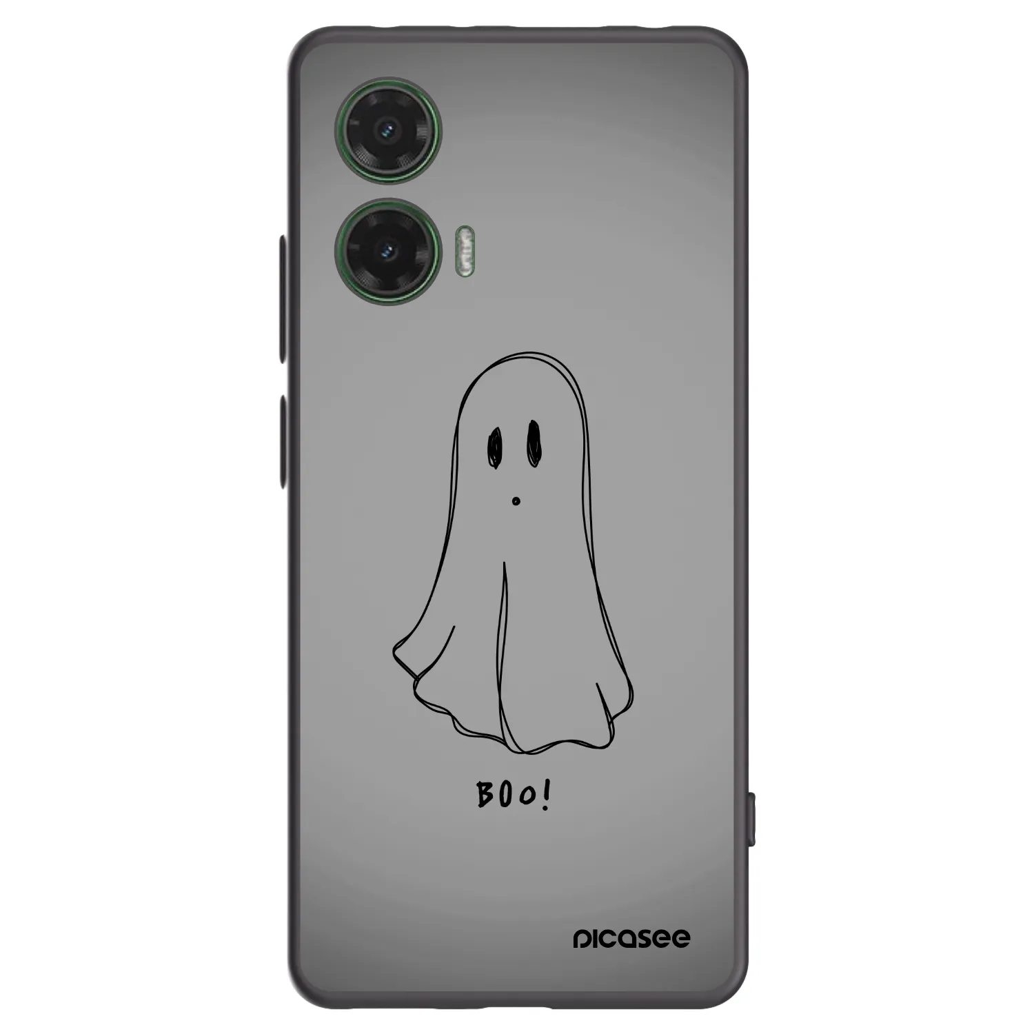 Picasee fekete szilikon tok az alábbi mobiltelefonokra Motorola Moto G35 5G - Ghost