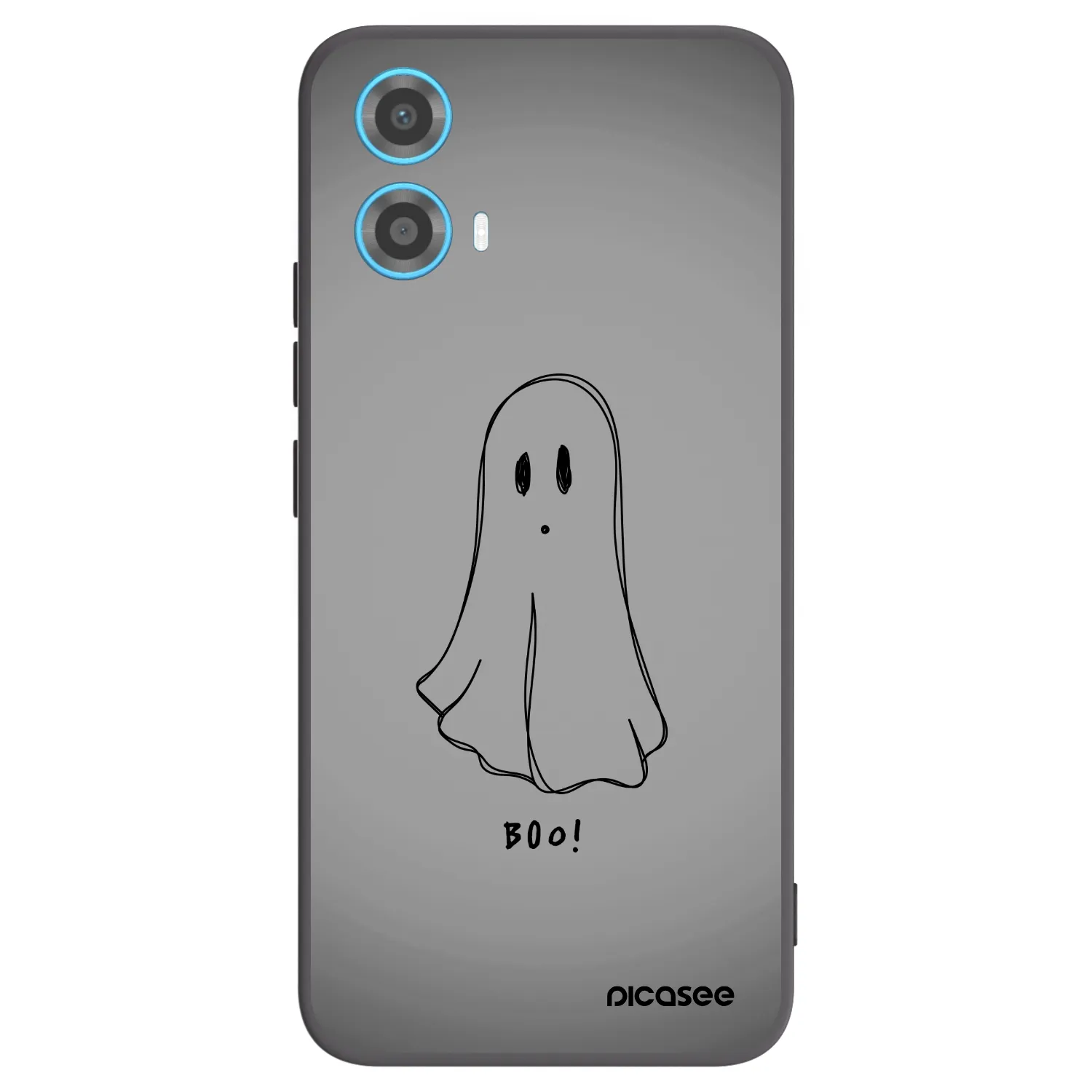 Picasee fekete szilikon tok az alábbi mobiltelefonokra Motorola Moto G34 5G - Ghost