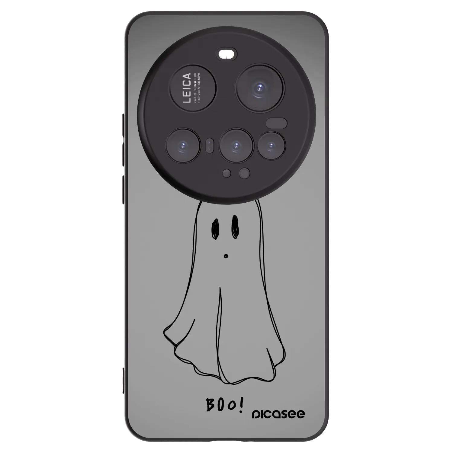 Picasee fekete szilikon tok az alábbi mobiltelefonokra Xiaomi 15 Ultra - Ghost