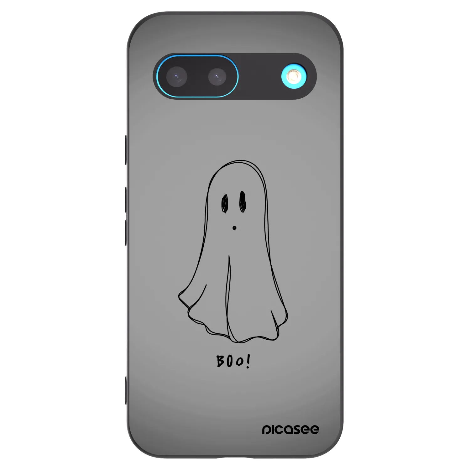 Picasee fekete szilikon tok az alábbi mobiltelefonokra Google Pixel 8 - Ghost