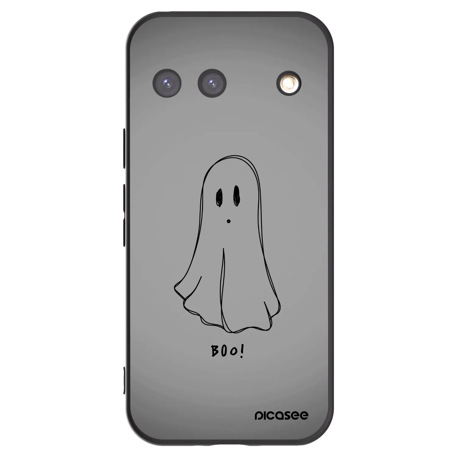 Picasee fekete szilikon tok az alábbi mobiltelefonokra Google Pixel 9 - Ghost