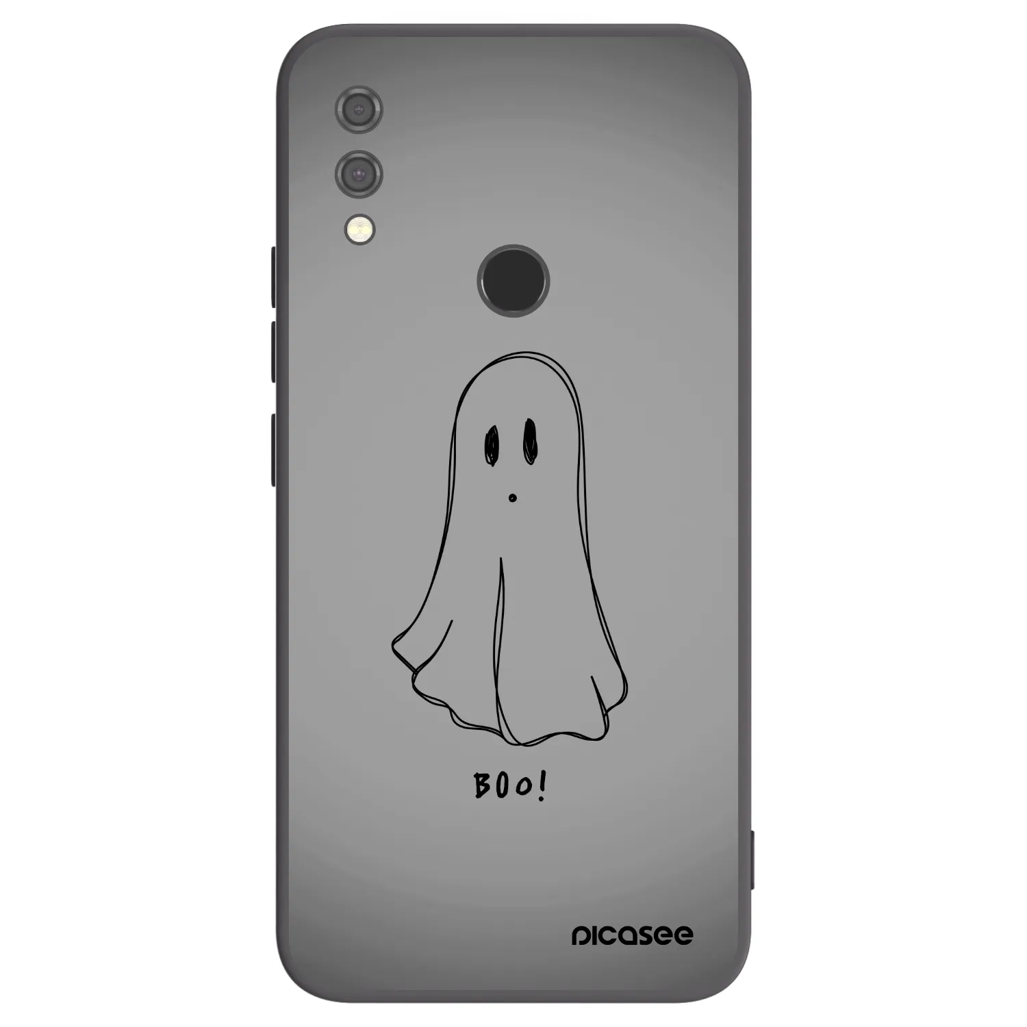 Picasee fekete szilikon tok az alábbi mobiltelefonokra Xiaomi Redmi Note 7 - Ghost