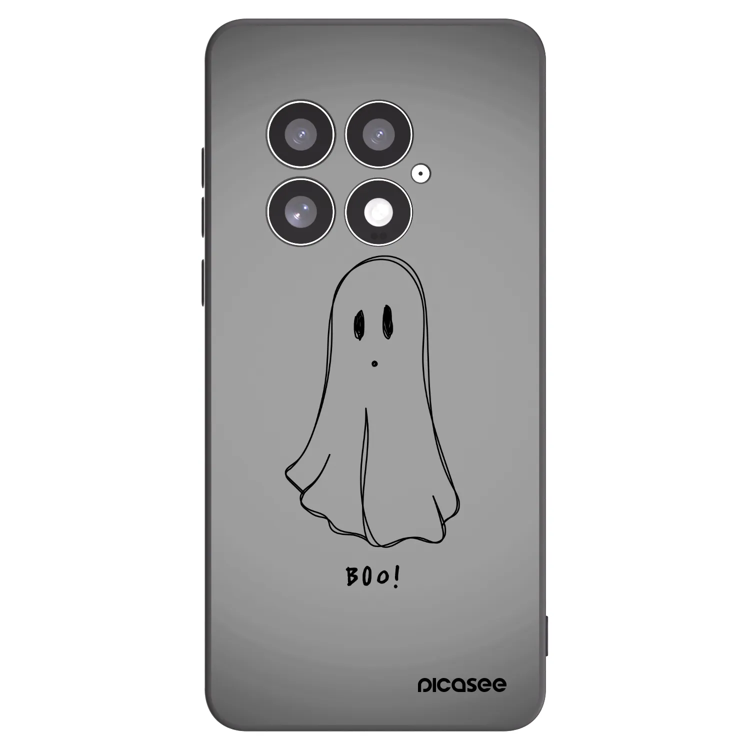 Picasee fekete szilikon tok az alábbi mobiltelefonokra OnePlus 13 5G - Ghost