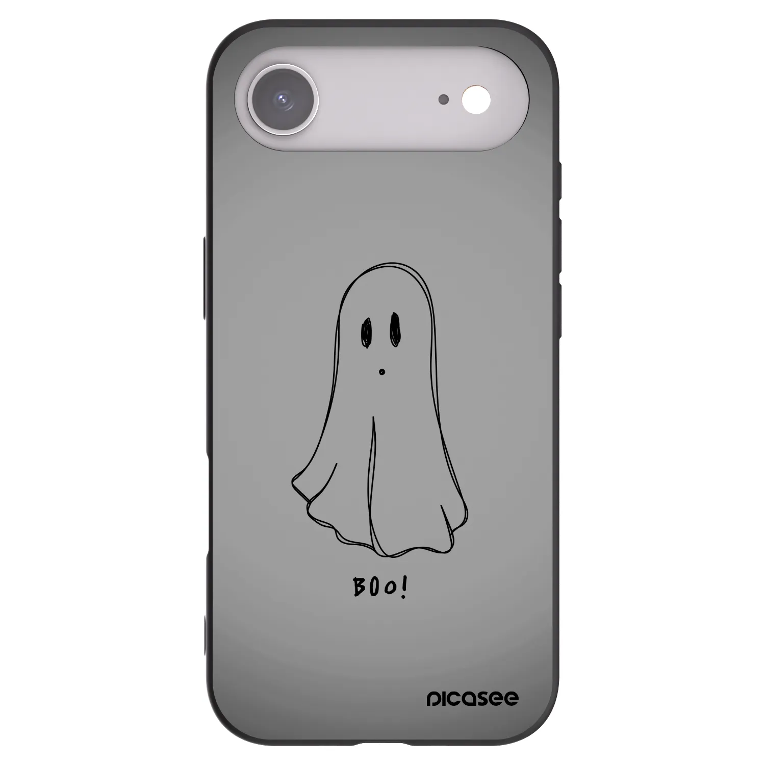 Picasee fekete szilikon tok az alábbi mobiltelefonokra Apple iPhone Air - Ghost