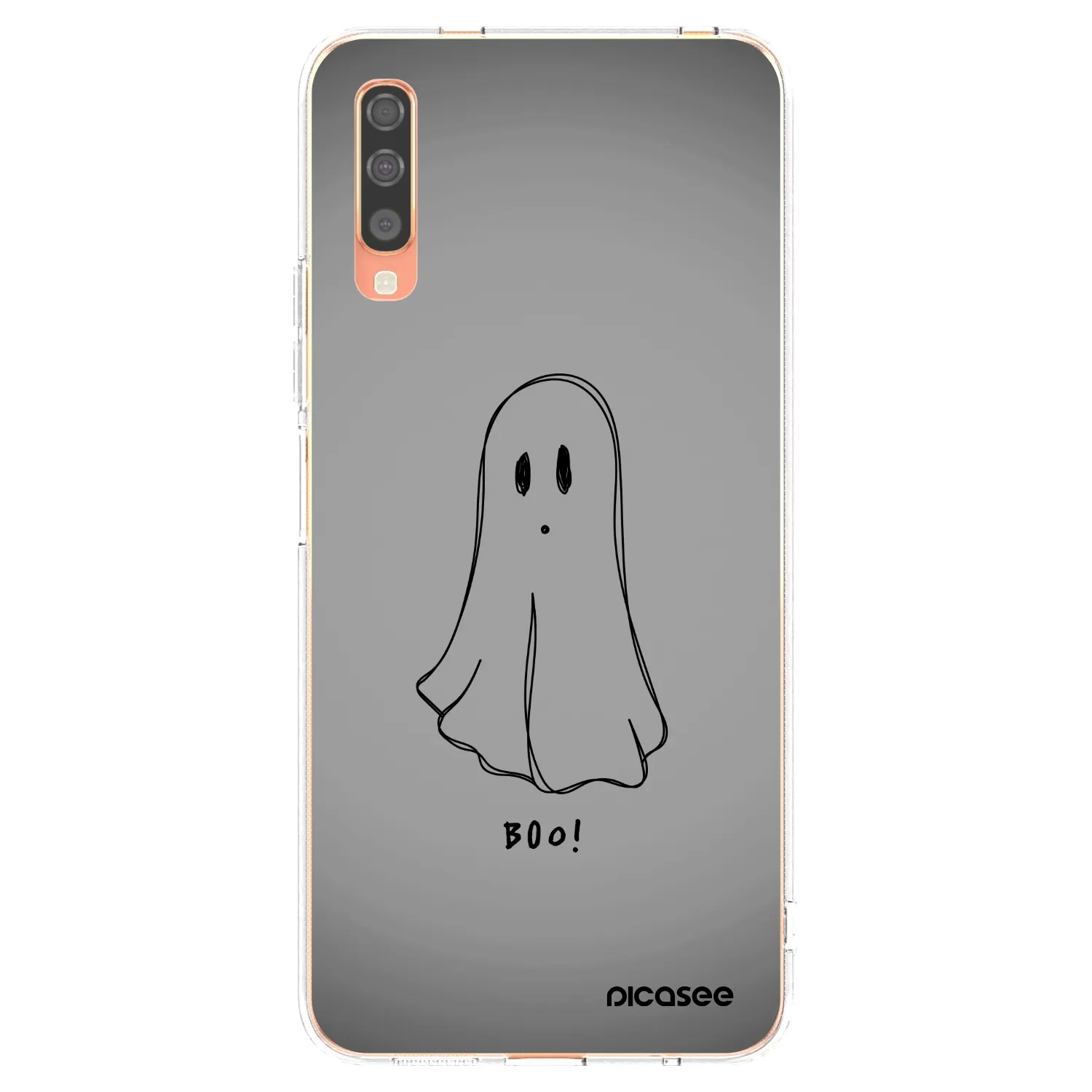 Picasee átlátszó szilikon tok az alábbi mobiltelefonokra Samsung Galaxy A70 A705F - Ghost