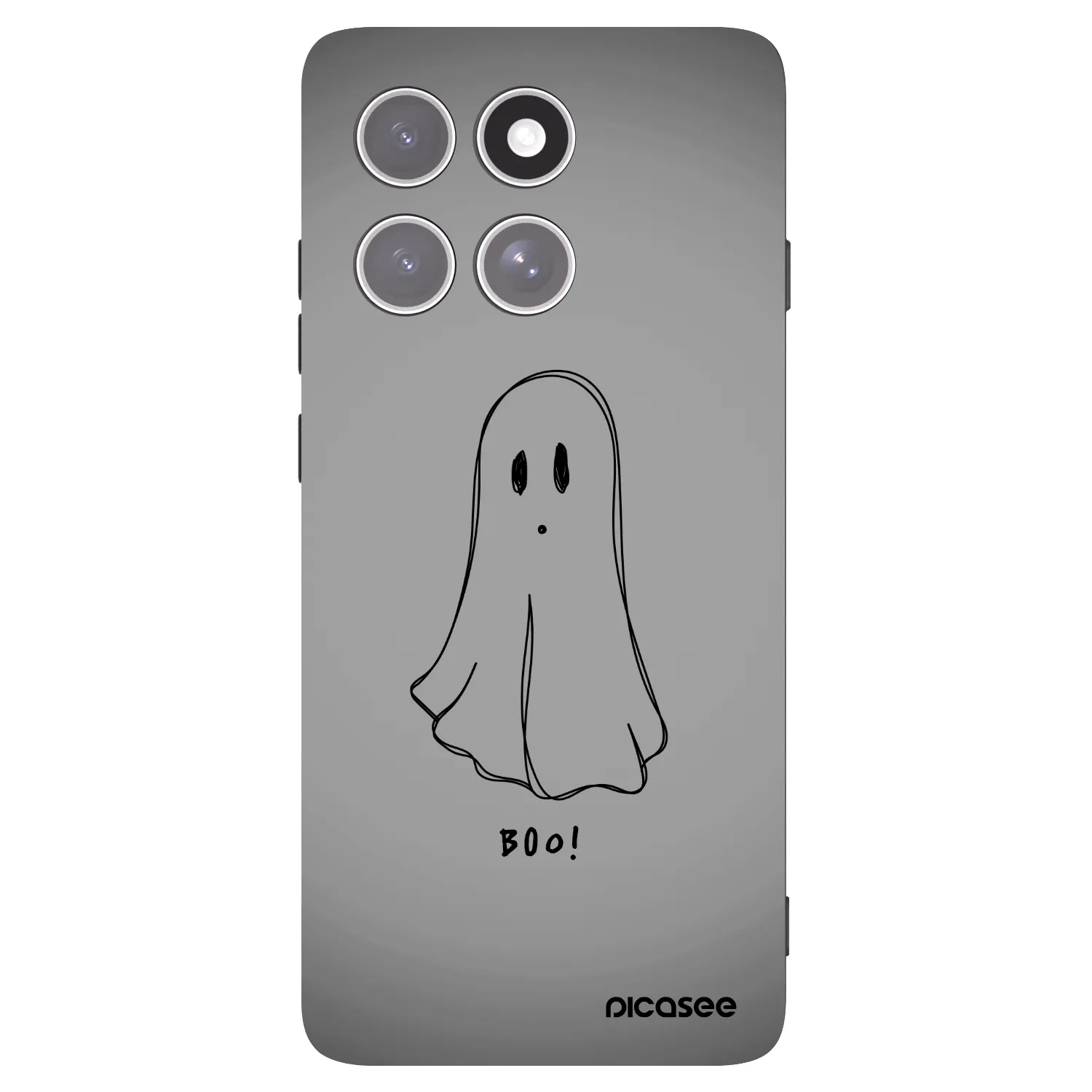 Picasee fekete szilikon tok az alábbi mobiltelefonokra Motorola Edge 60 Pro - Ghost