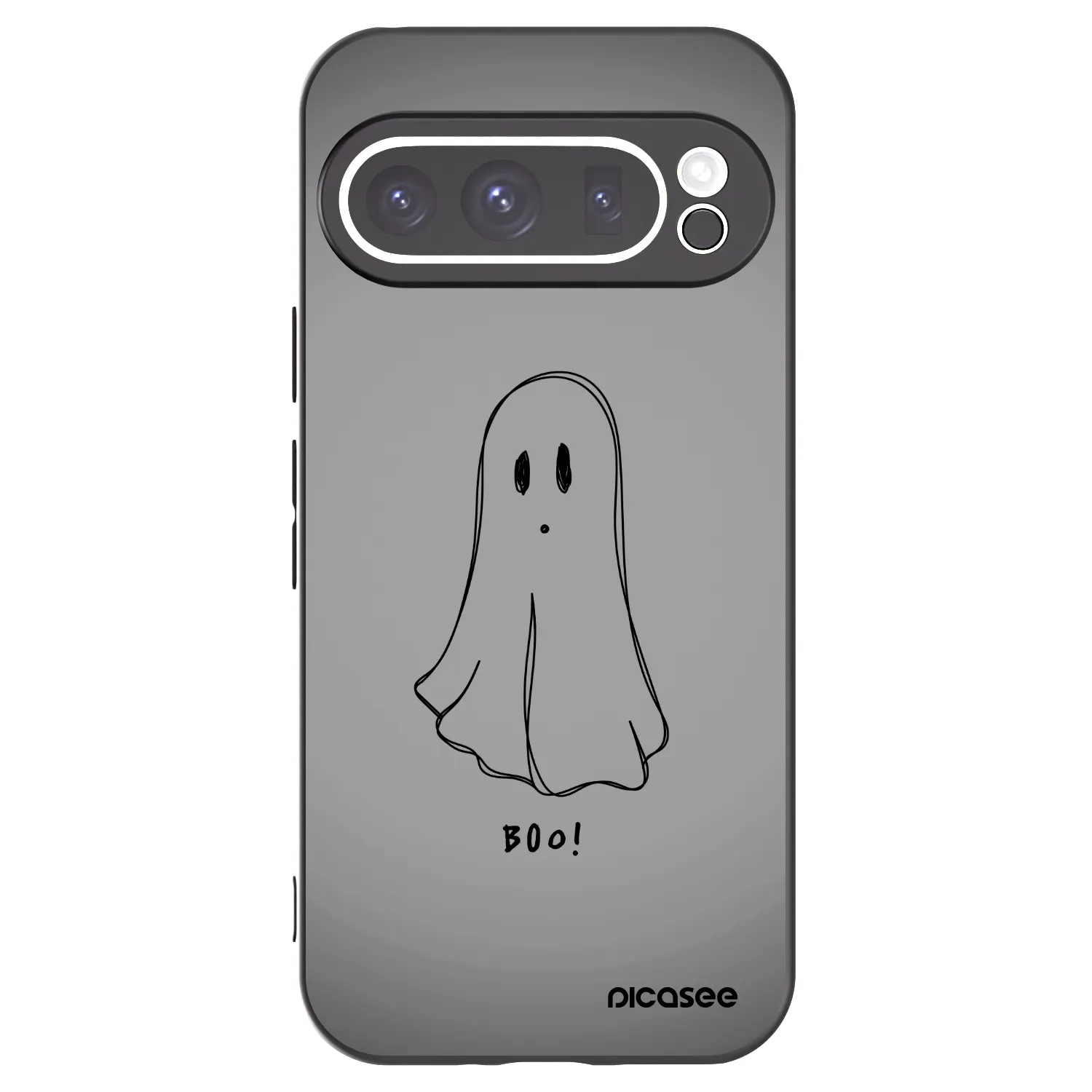 Picasee fekete szilikon tok az alábbi mobiltelefonokra Google Pixel 9 Pro XL - Ghost