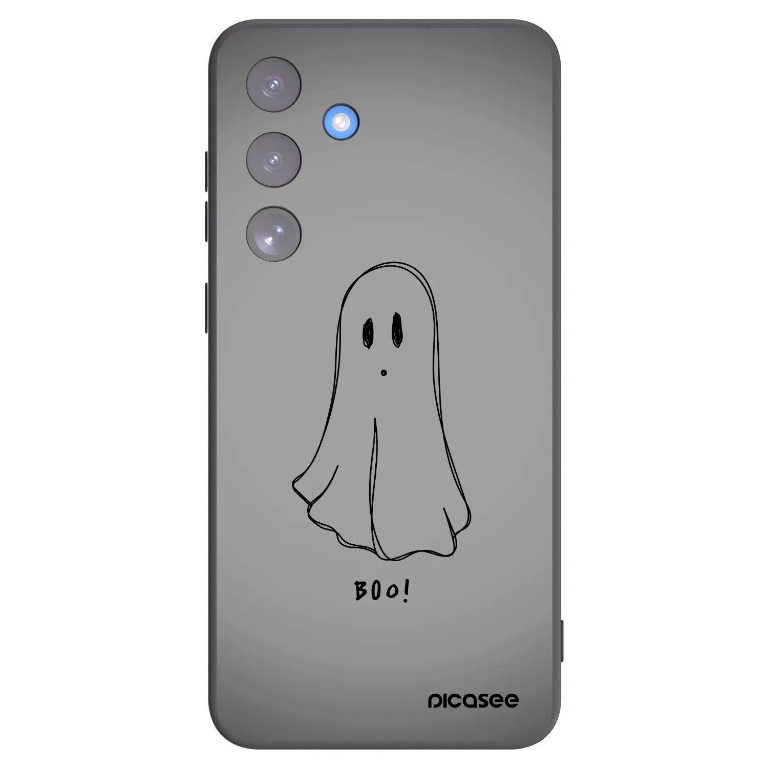 Picasee fekete szilikon tok az alábbi mobiltelefonokra Samsung Galaxy S25 FE 5G - Ghost