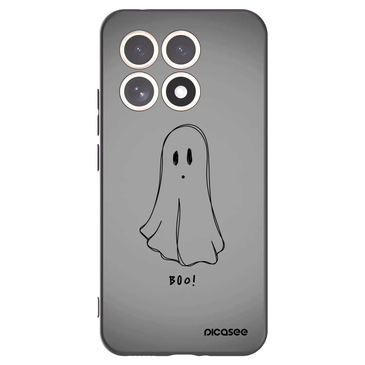 Picasee fekete szilikon tok az alábbi mobiltelefonokra Xiaomi 15T - Ghost