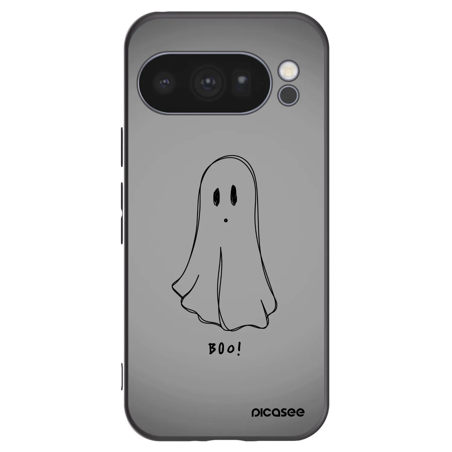 Picasee fekete szilikon tok az alábbi mobiltelefonokra Google Pixel 10 Pro - Ghost
