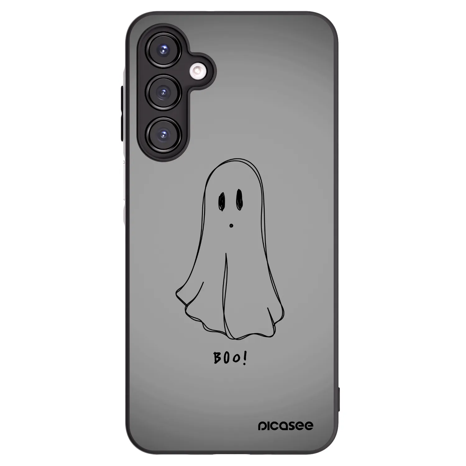 Picasee fekete szilikon tok az alábbi mobiltelefonokra Samsung Galaxy A16 4G - Ghost